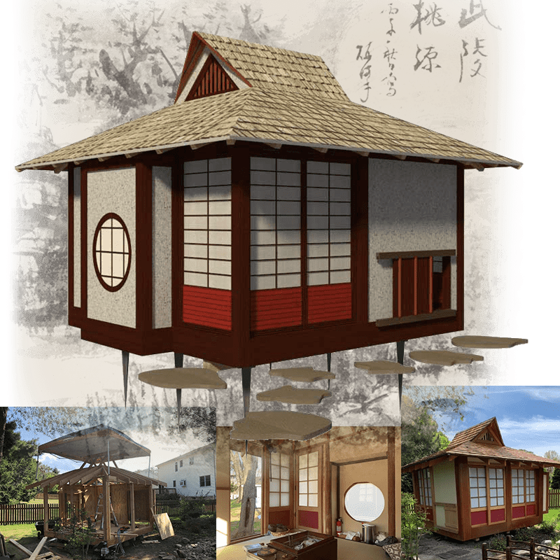 The Art of Building a Japanese Tea House